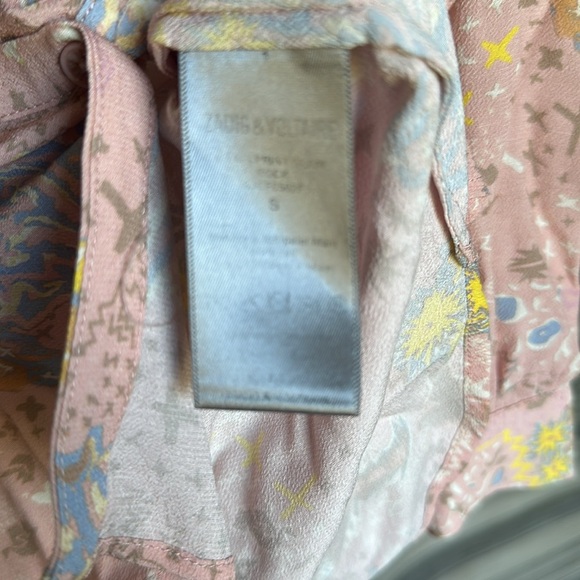 Zadig & Voltaire Glam Rock Chemise Ruffle Blouse - Picture 4 of 5